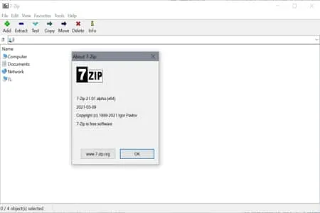 7zip ดาวน์โหลด