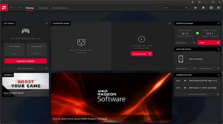 Actualización del AMD Driver