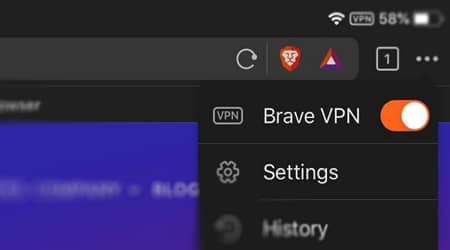 Brave browser VPN