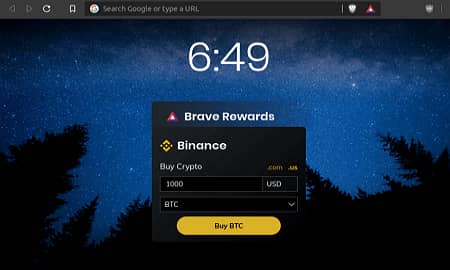 Brave Brave Browser Tope básico de atención básica