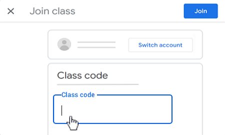 Tham gia lớp học Google Classroom