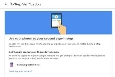 Google OTP Step 2 Certification