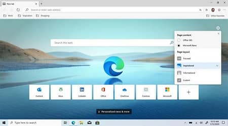 Tối ưu hóa Microsoft Edge