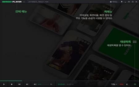 NAVER SERIES on Player Subtitle Setting