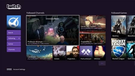 Twitch Dukungan versi seluler