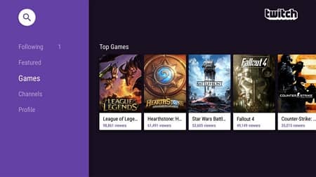 Twitch Siaran berdasarkan topik