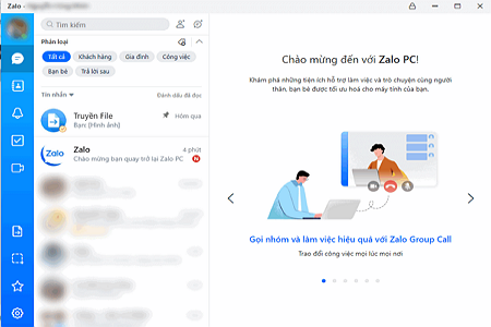 Đồng bộ Zalo PC