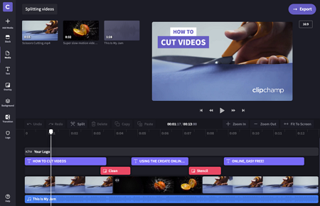 Clipchamp video effect