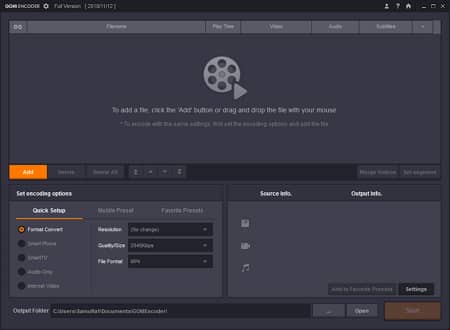 GOM Encoder ดาวน์โหลด